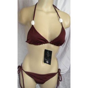 6 lot Euro Bikini tie Swimsuits